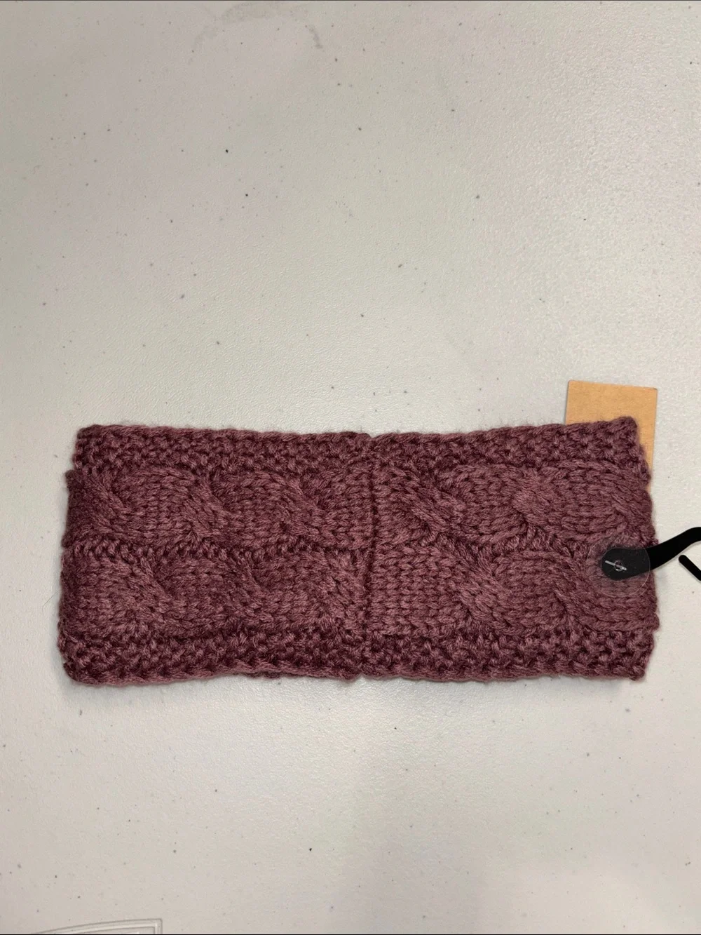 C.C Cable Knit Headband nwt fleece lined